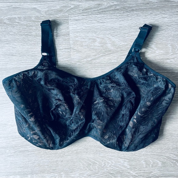 Elomi Kelsey lace bralette black sz 38M - Picture 1 of 6